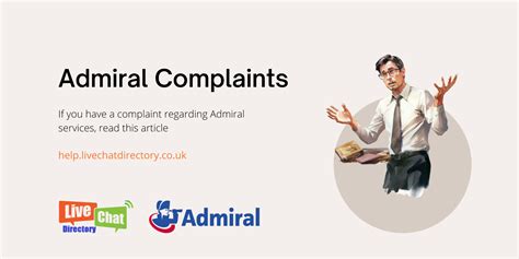 admiral complaints email.